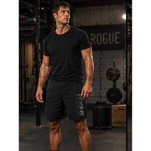 Rogue Fitness Men's Black Board Shorts Bundle Size 30 CrossFit Training Gym 2 Pa